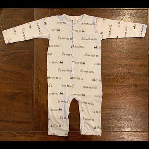 Feather Baby romper GUC